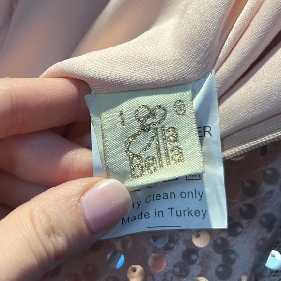 Light pink evening gown - Picture 4 of 4